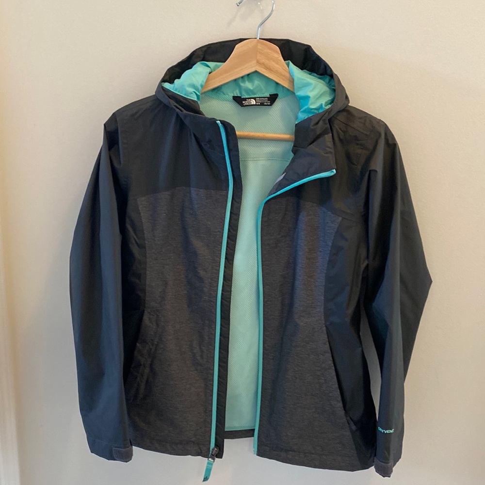 North Face Grey Light Jacket Girls